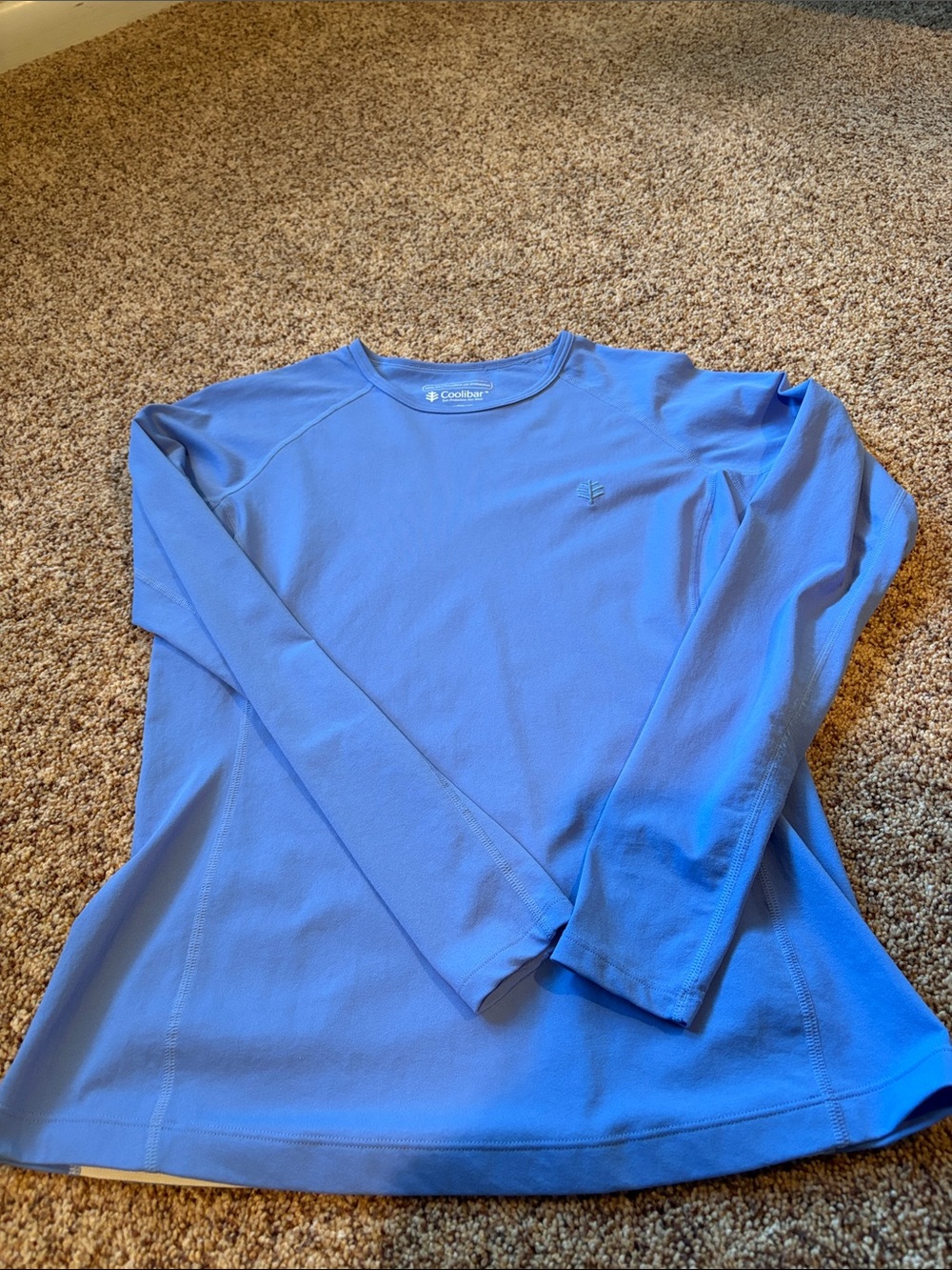 Coolibar women’s Long Sleeve Sun Shirt in Periwinkle